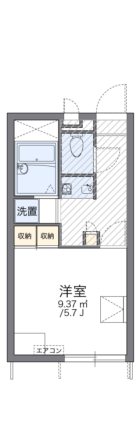レオパレスランディーヌ河辺